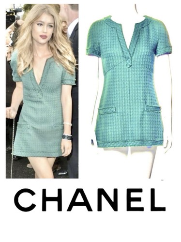 Chanel 2013 green tweed - chanel,