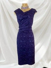 COCO DOLL Size 8 Navy Textured