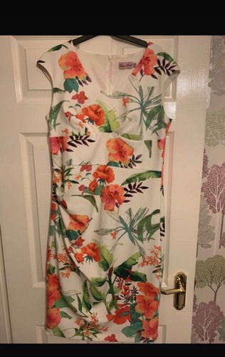 Coco doll floral - white, dress