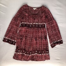 Bohemian Print Babydoll Dress