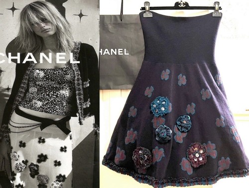 Chanel 2002 purple crochet - chanel, 3d