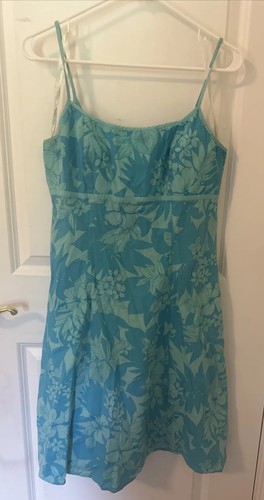 Vintage y2k 00s tropical blue - tropical,