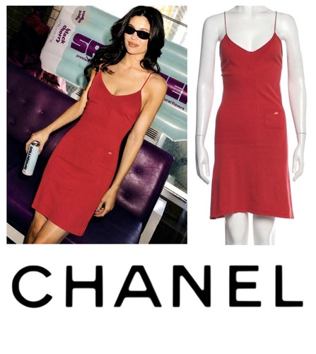 Chanel vintage 2004 red knit - red,